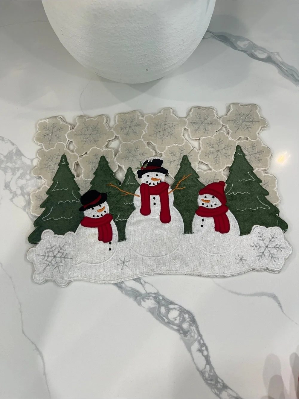 4p☃️🌲 Fabric Placemats